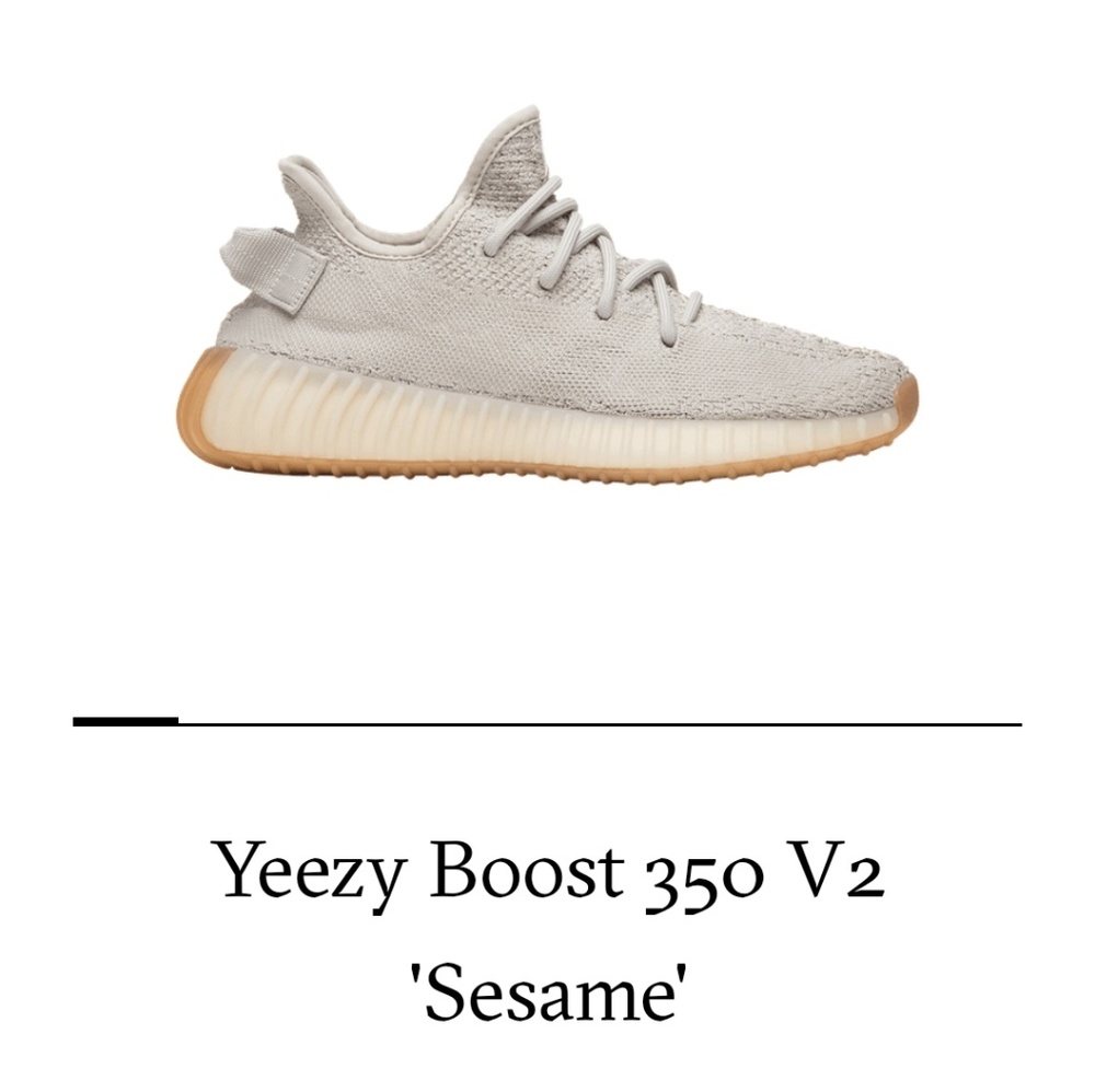 YEEZY BOOST 350 V2 "SESAME" *FACTORY DEFECTIVE*